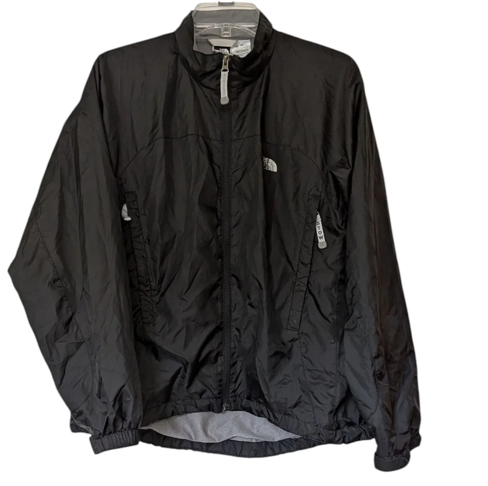 The North Face Packable Jacket In Black Women's  Size Medium Stow Pocket Pouch
